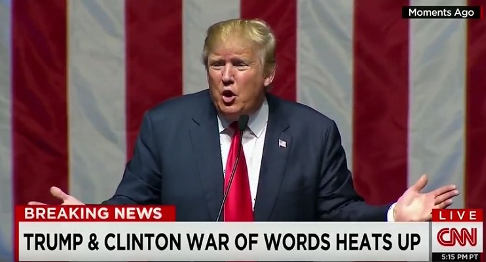 Donald Trump Can't Stop Thinking About Hillary Clinton And Schlongs