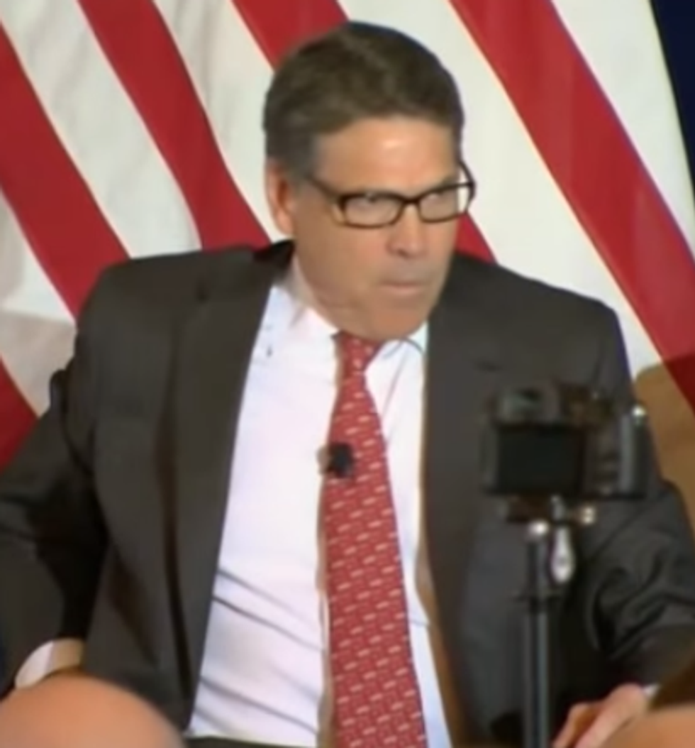 Rick Perry: Even Dumber Than You Thought. No, Even Dumber. No, Even DUMBER.