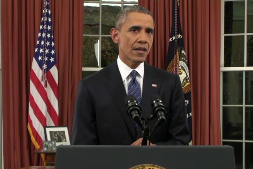 President Obama Addresses Terrorism, Asks Americans To Only Panic A Little, Please