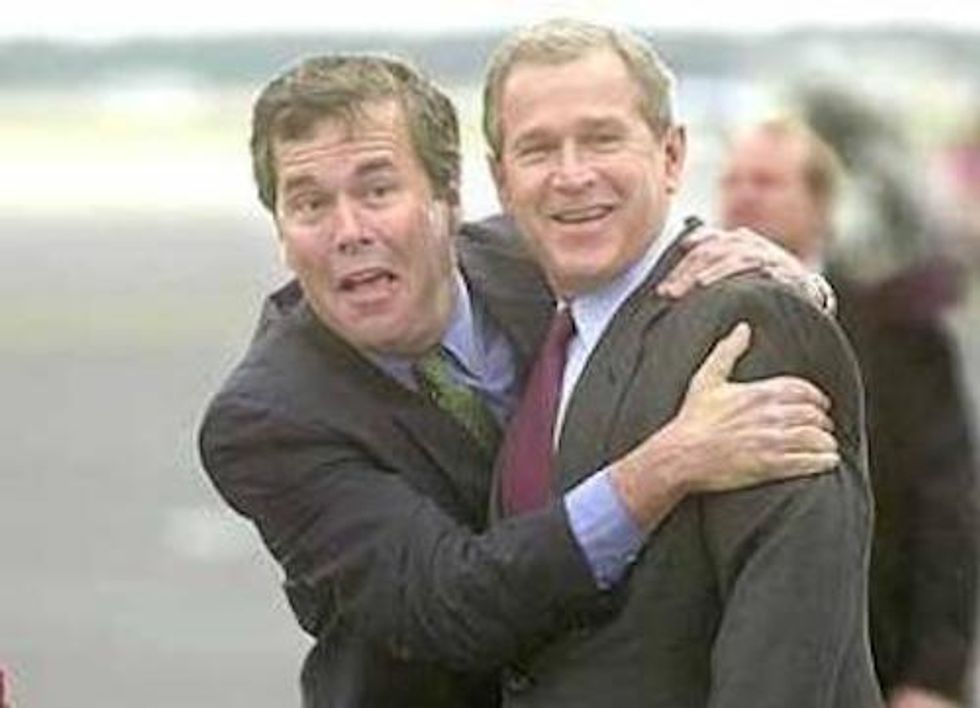 Jeb! Bush Failing So Hard He Needs His Brother's Help, LOL