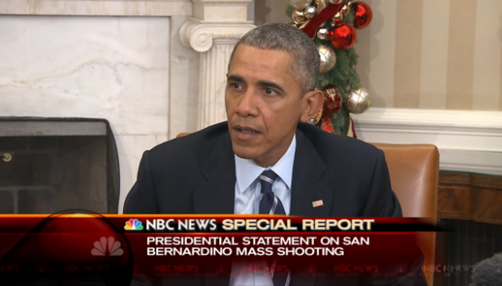 Wussy President Obama Won't Even Bomb ISIS For San Bernardino Shootings