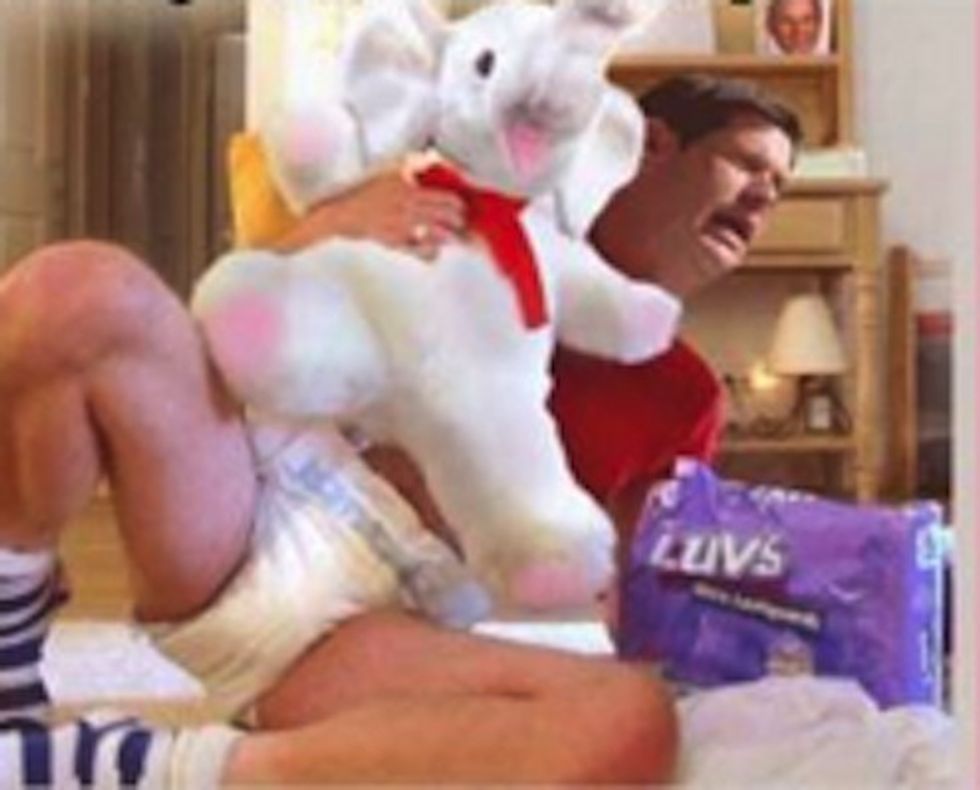 Diapered Angerbear David Vitter Would Like To Maximize America's Ability To Humiliate The Poor