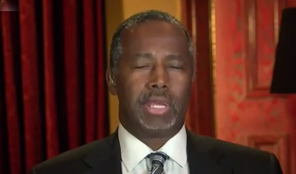 Ben Carson: If Only We'd Drilled Baby Drilled, We Coulda Caught Osama Bin Laden