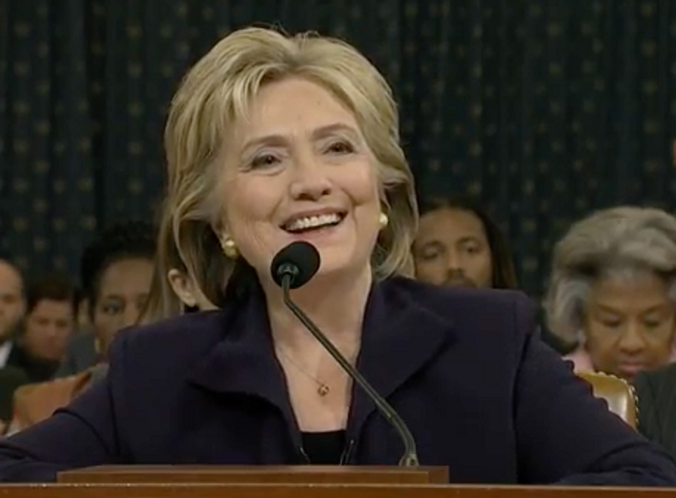 Hillary Clinton To Benghazi Committee: You Have Made A Huge Mistake