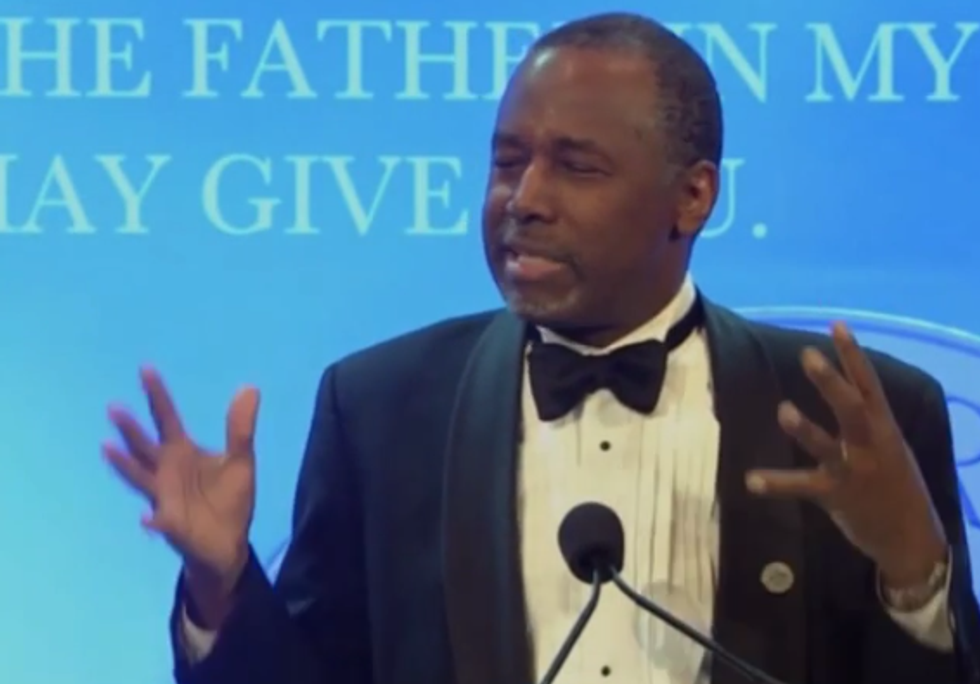 Ben Carson's Broken Brain Has New 'Thoughts' On Gay Marriage