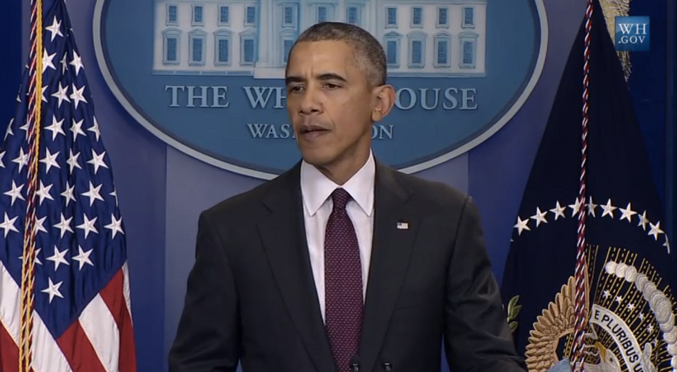 President Obama Asks Americans To Stop Shooting Each Other, For Real This Time