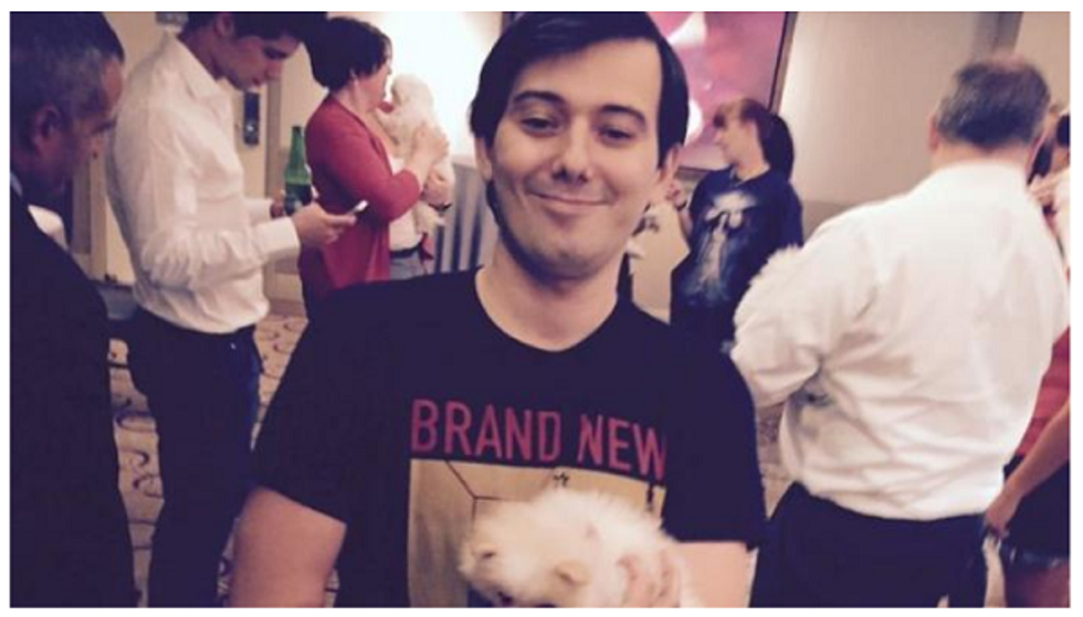 Terrible Pill Man With Punchy Face Will 'Drop' Drug Price If You Won't Murder Him Please