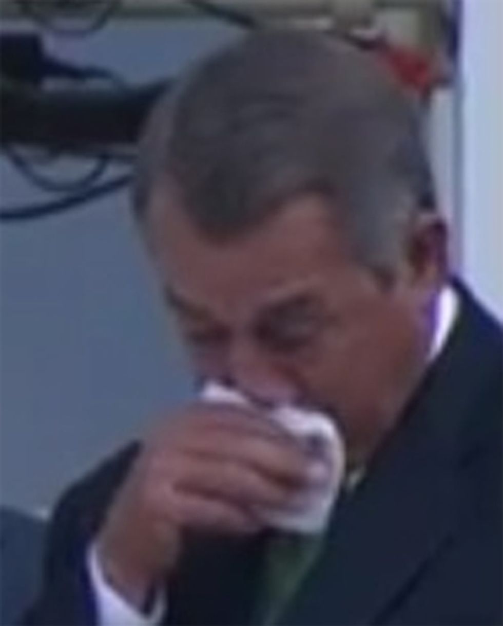 Pope Put Holy Spirit In John Boehner's Butt, Forced Him To Quit