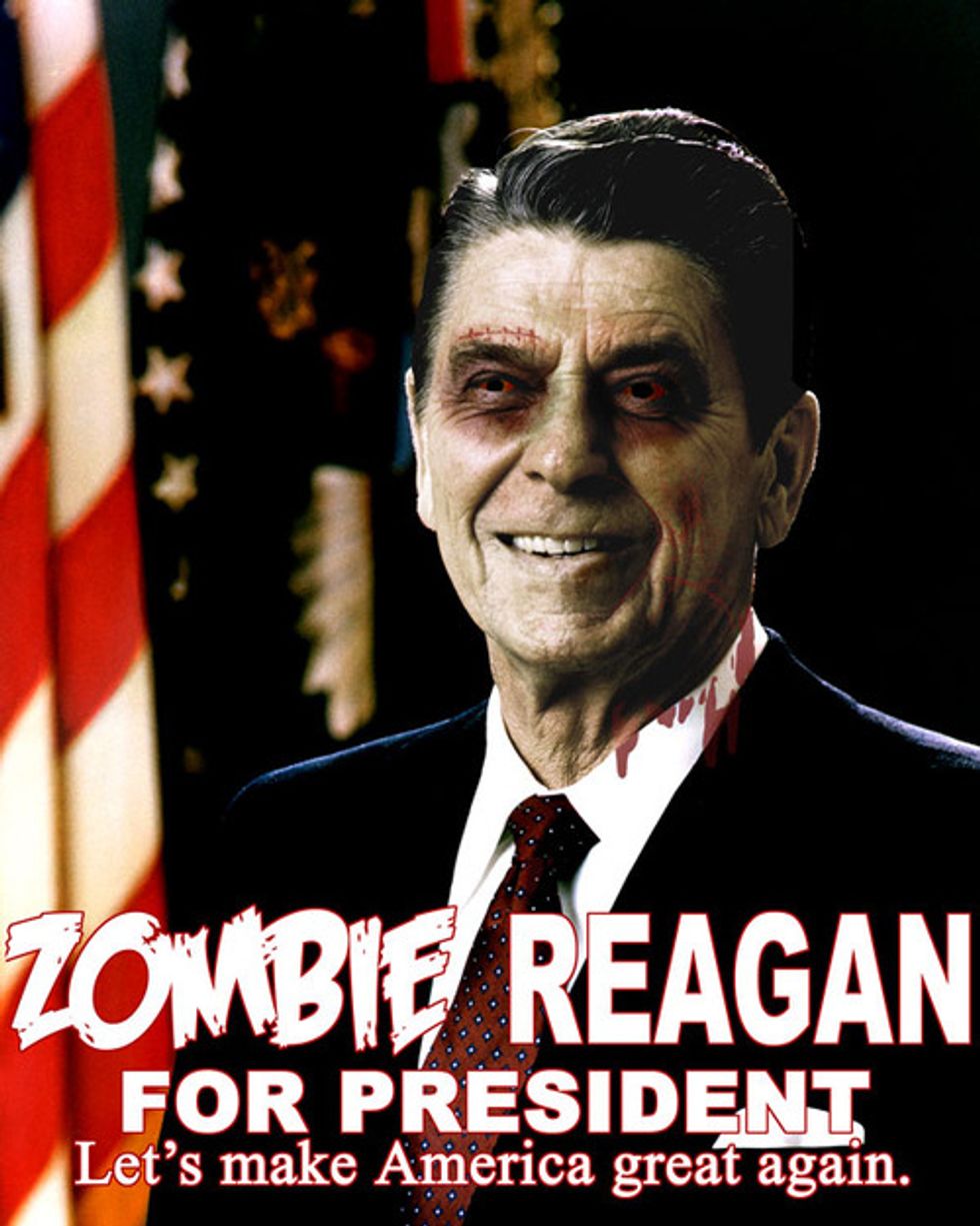 Let's Make Sex To Ronald Reagan's Ghost With The GOP Candidates! Your Debate Preview.