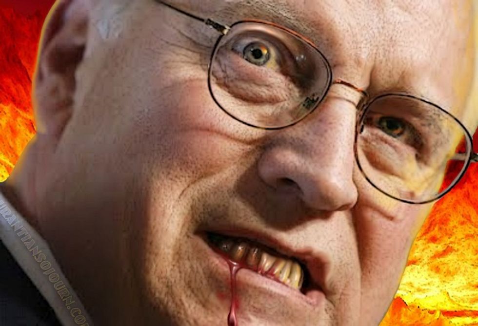 Dick Cheney Is Bombing Iran Right Now, In His 'Heart'