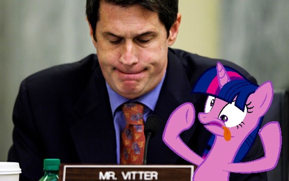 Family Values Sen. David Vitter Does Not Want To Talk About That Time He Banged Hookers, OK?