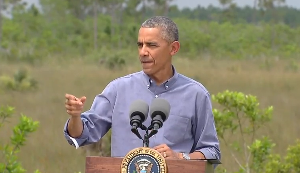 Obama Celebrates Earth Day By Trolling Dumb Florida Republicans
