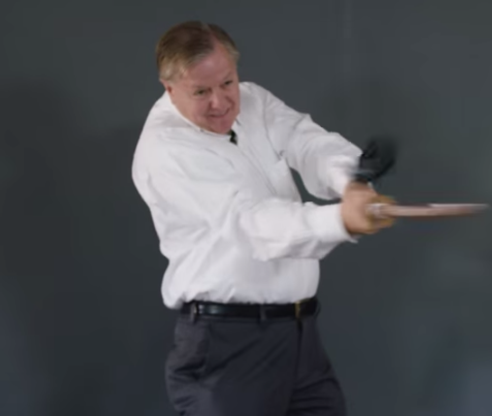 Donald Trump Would Agree Lindsey Graham Smashing His Phone To Sounds Of Vivaldi Is CLASSY
