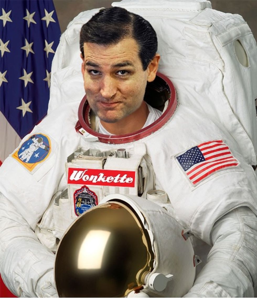Ted Cruz Super Excited By NASA Pluto Flyby, Still Wants To Murder NASA