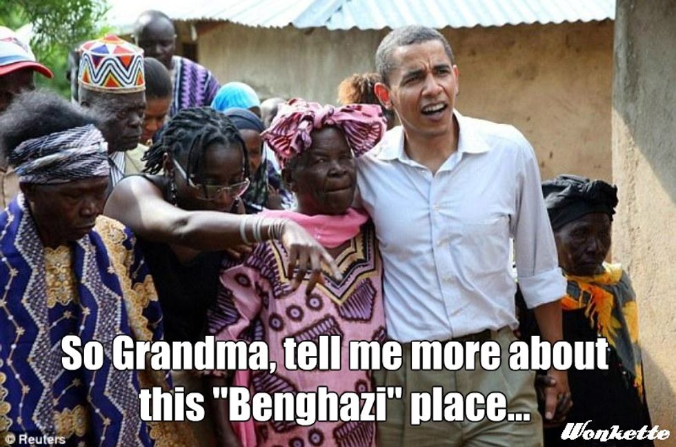 Shocking Million Word Wingnut Exposé Proves Obama's Kenyan 'Grandma' Is A Muslim