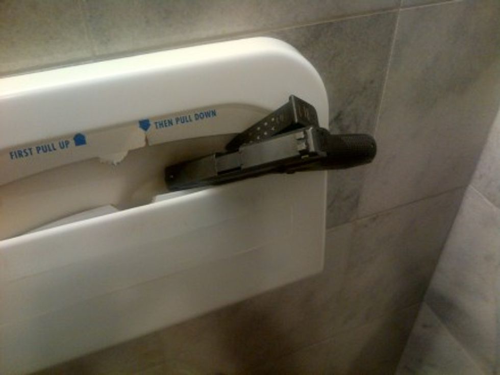 DC's Capitol Police Leaving Their Loaded Guns All Over Town, Oops