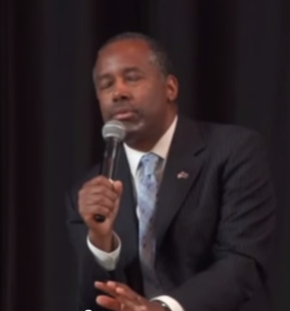 Ben Carson: The Only Way To Stop A Bad ISIS With A Gun Is A Good ISIS With A Gun