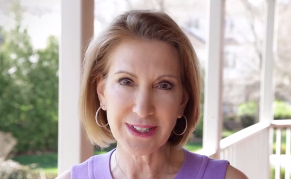 Carly Fiorina Will Win White House With Her Record Of Success. Also, Her Vagina