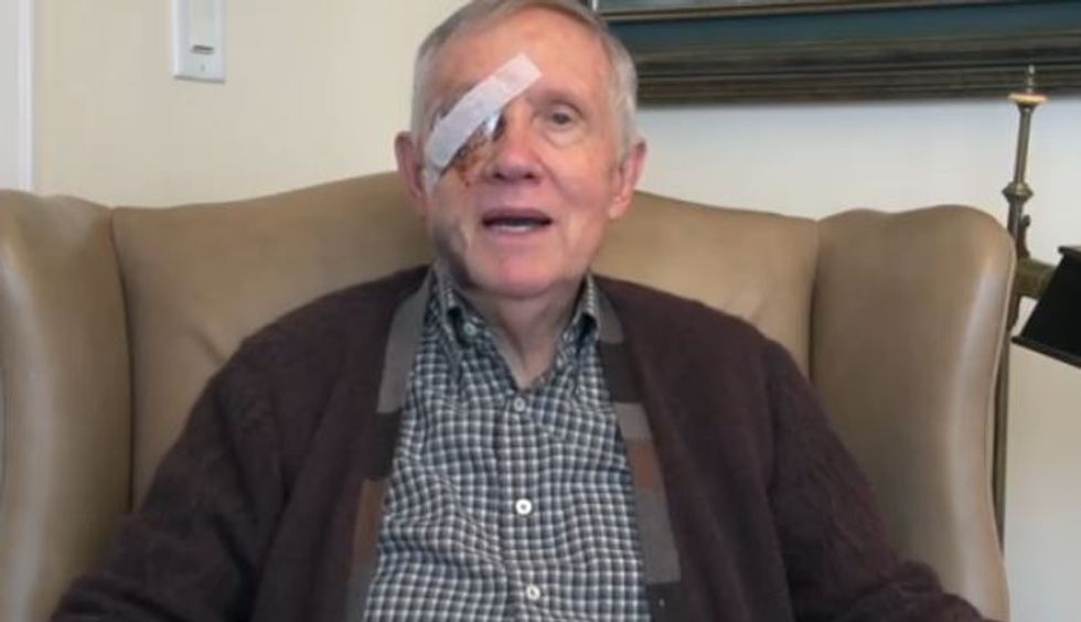 What Really Happened To Harry Reid? The Wingnut Theories Might Not Surprise You!