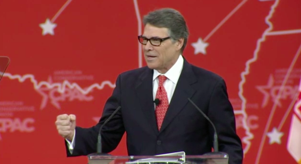 Rick Perry Remembers All Three Of His Points, Totally Ready To Be President Now