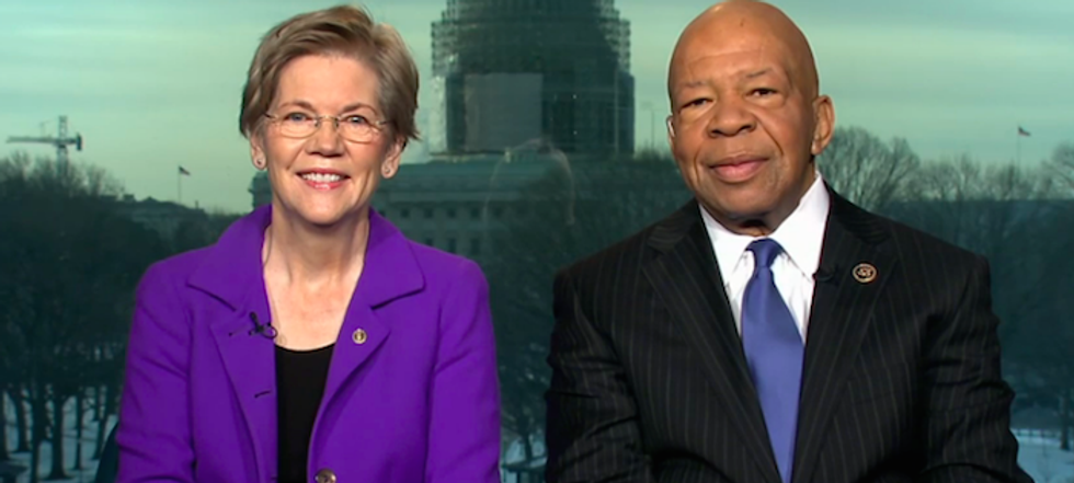Badasses Elizabeth Warren And Elijah Cummings Give Joe Scarborough A Talking-To