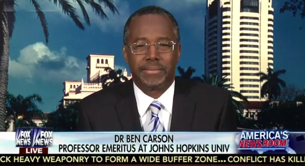 President Ben Carson Will Win All The Wars By Ignoring All Those Dumb War Rules