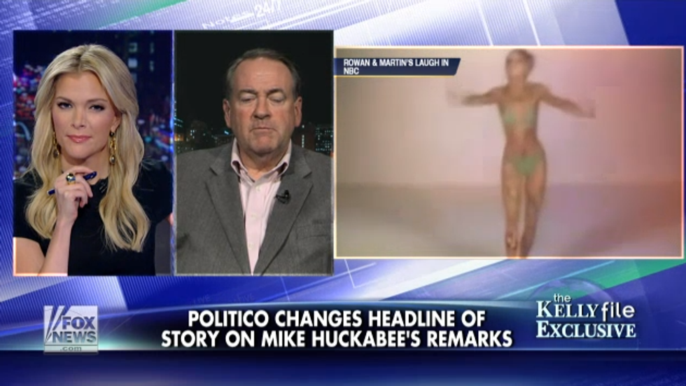 Megyn Kelly To Mike Huckabee: We're Just Whoring It Up All Over The Place At Fox News!