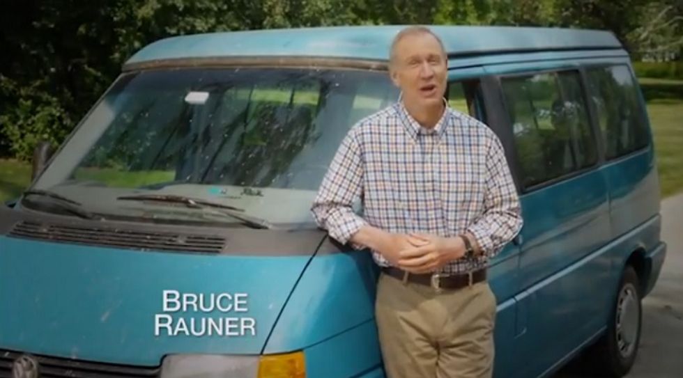 Zillionaire Bruce Rauner Has An Old Van, So Illinois Must Make Him Governor