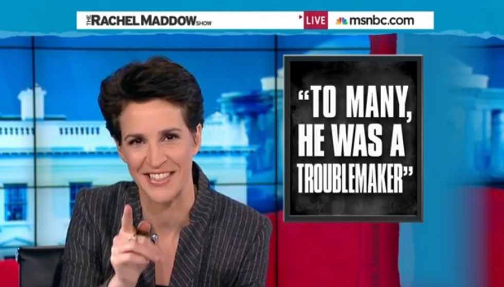 Morning Maddow: Remember When Reagan Went To A Whites-Only Golf Course And Fought MLK Day?
