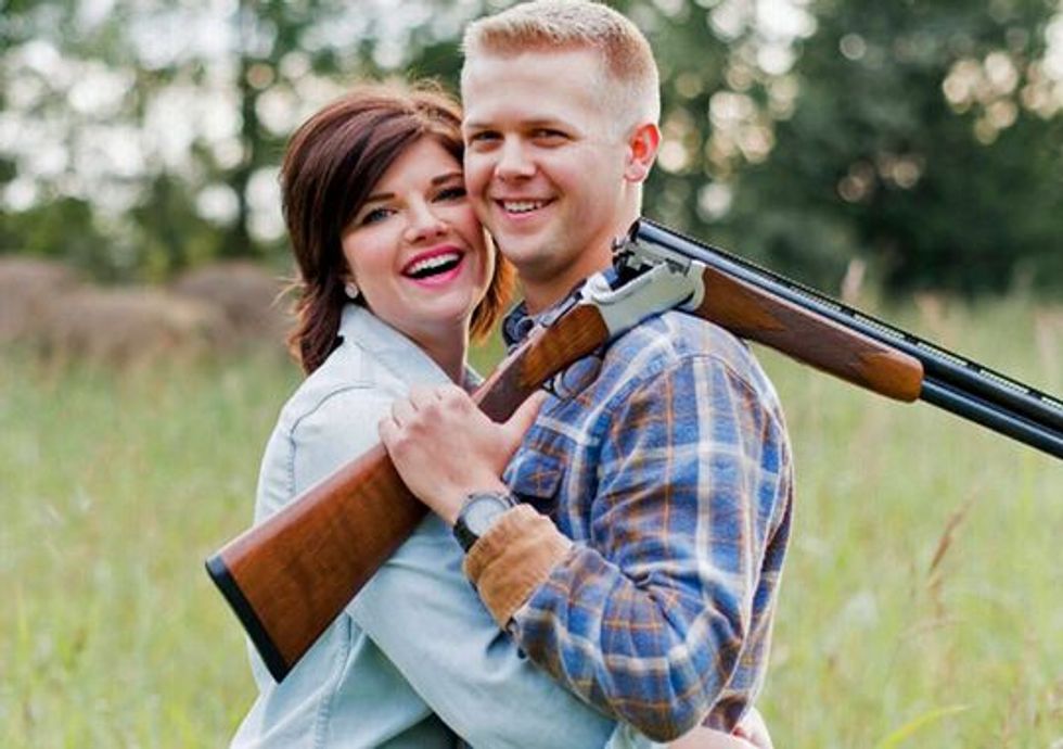 Texas Walmart Discriminates Against Shotgun Wedding Photo (With Actual Shotgun)