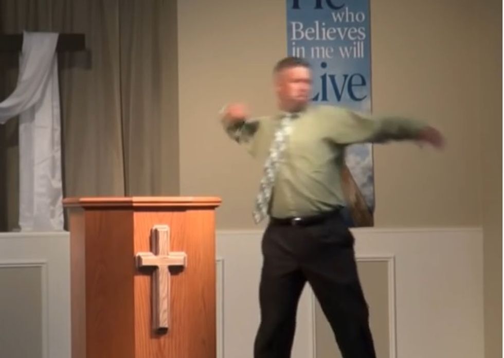 Pastor Remembers That Time He Punched Jesus Right Into A Kid