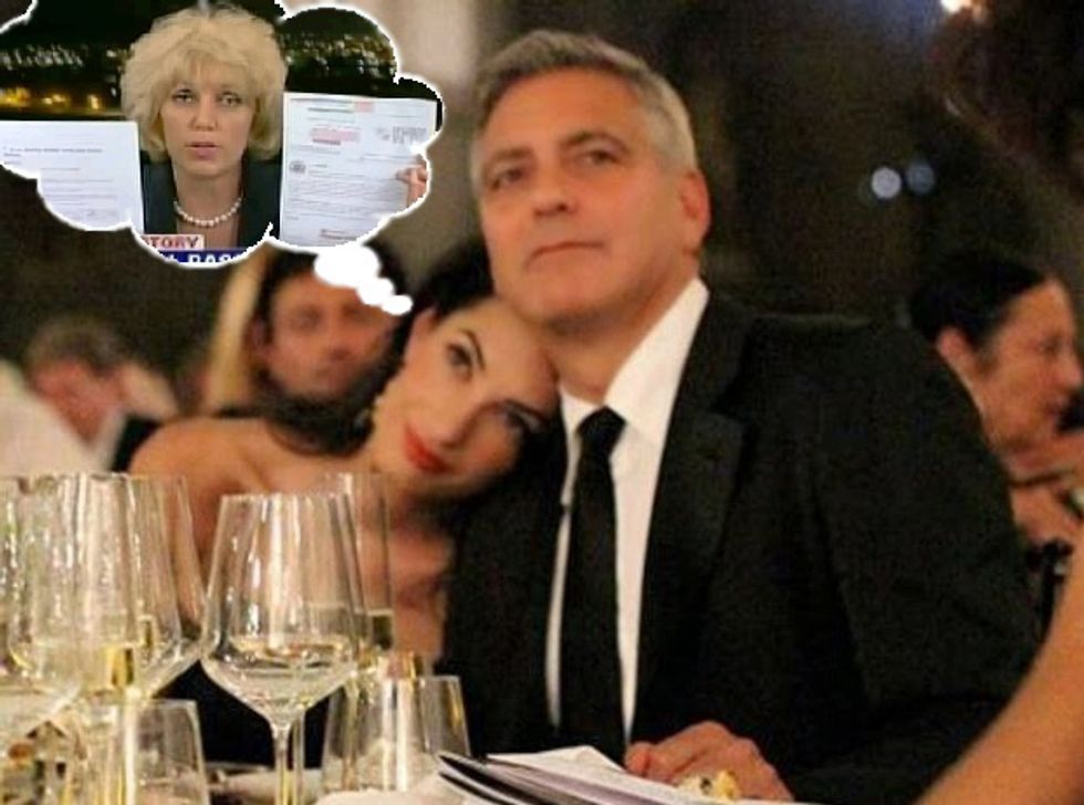 Orly Taitz Pretty Sure George Clooney's Hot Lawyer Wife Will Finally Prove Obama Isn't President
