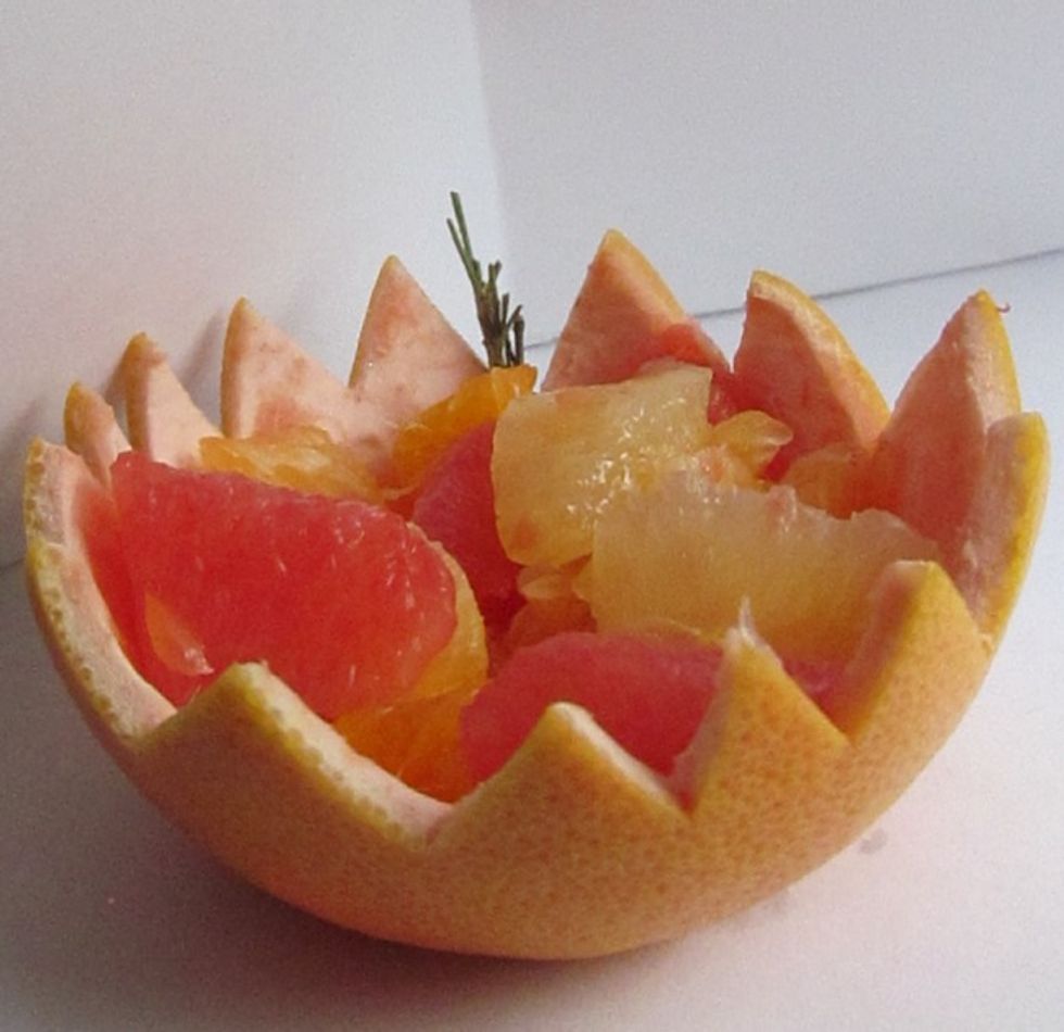 Get Lucky With Citrus Fruit Salad For Breakfast In Bed