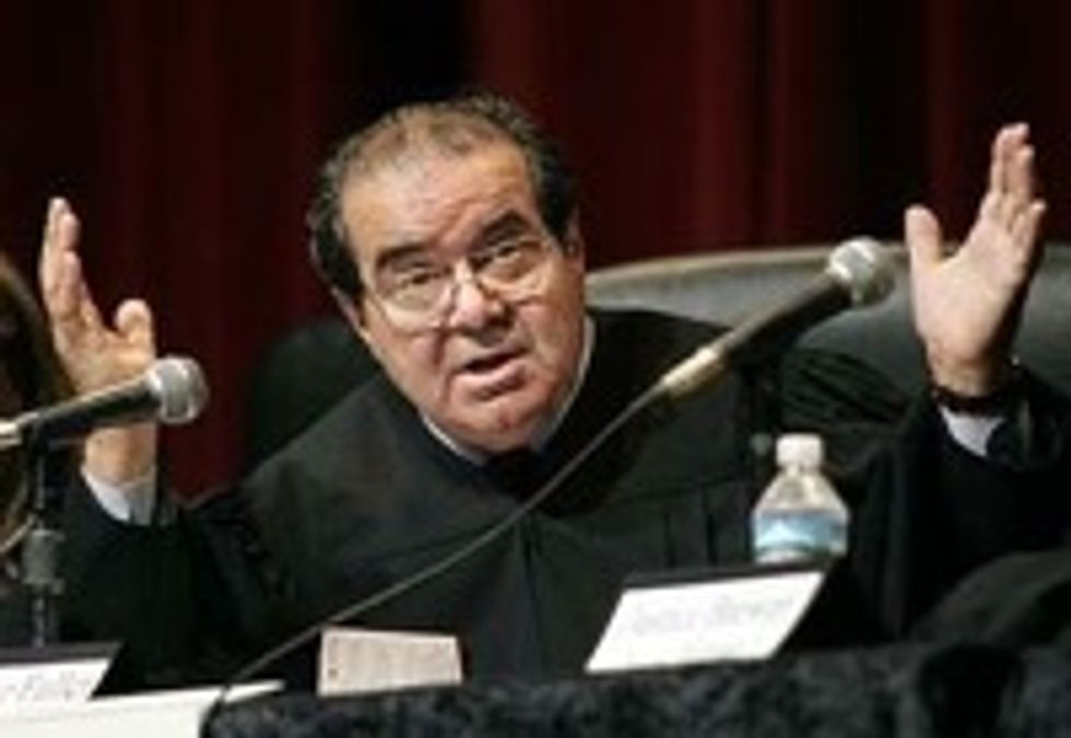 Awww, Is Justice Scalia Having A Bad Day? Good.