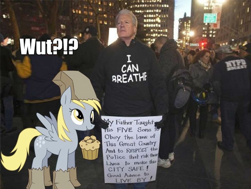Derp Roundup: Fans Of Killer Cops Can Breathe Just Fine, Why Do You Ask?