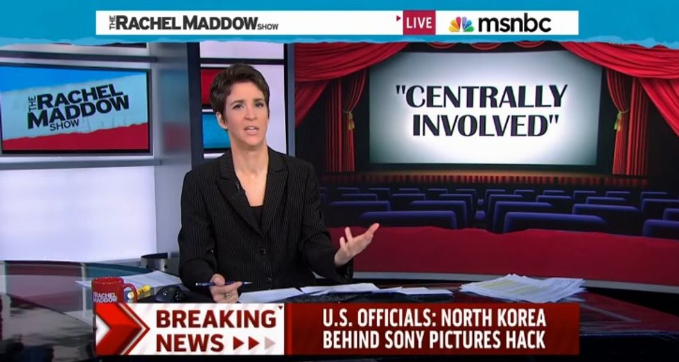 Morning Maddow: Welcome To Your New Cyber-War With North Korea, Maybe (Video)