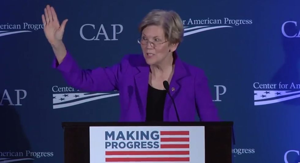 Let's Enjoy Watching Elizabeth Warren Kick Some More GOP Ass, For America