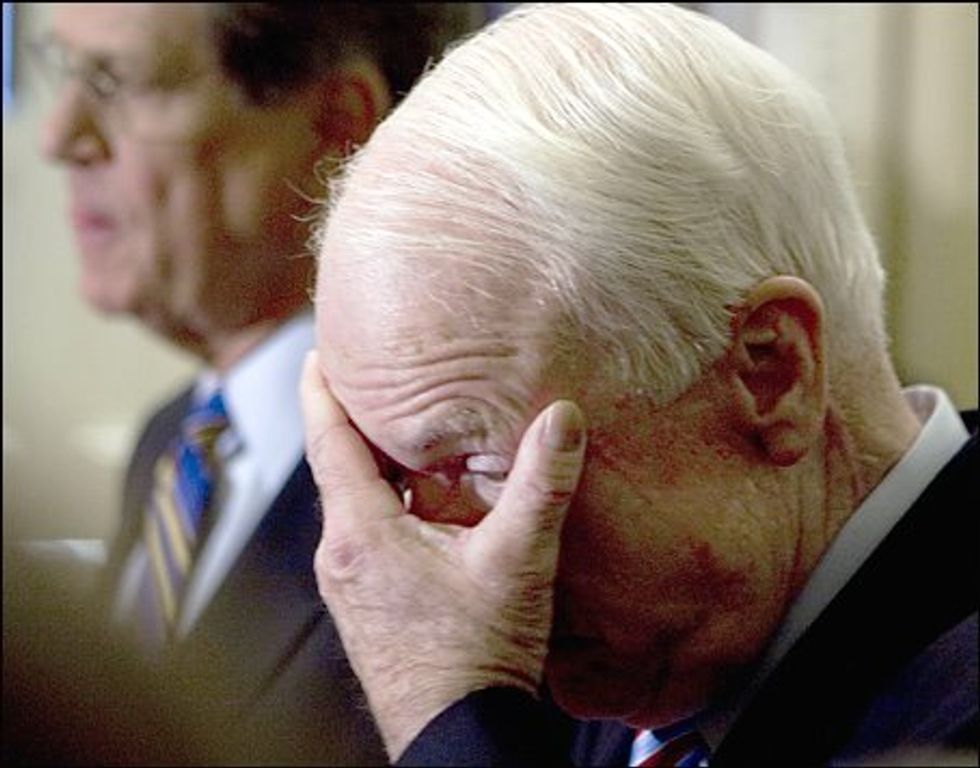 John McCain Snarls At Young GOP Punks To Get Off His Lawn