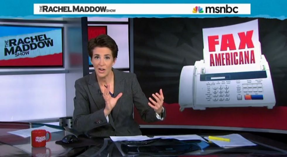 Morning Maddow: Remember How St. Reagan Got Impeached For Executive Order On Immigration? (Video)