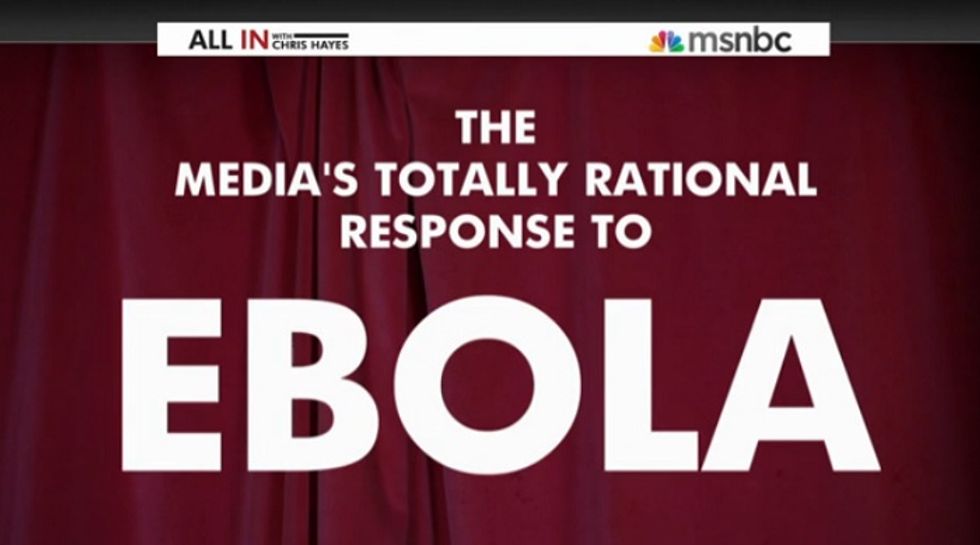 Here's The Best Ebola Freakout Montage You'll See All Day (Video)