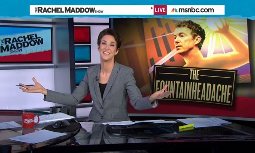 Morning Maddow: Rand Paul's Kentucky Fried 2016 Ballot Dilemma (Video)