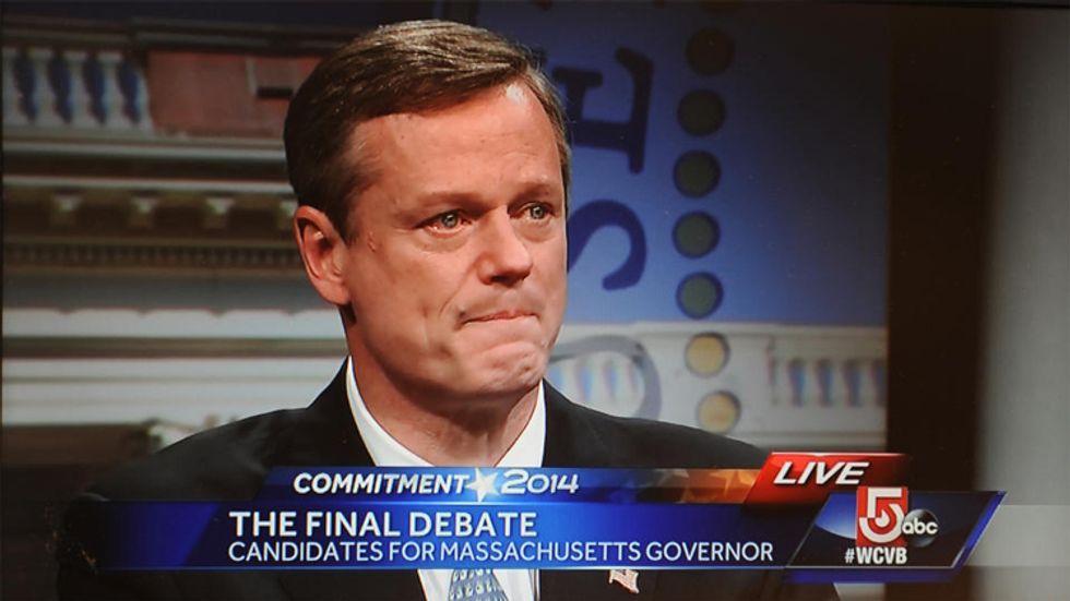Rachel Maddow Fillets Charlie Baker's Tearjerking Fisherman Story (Video)