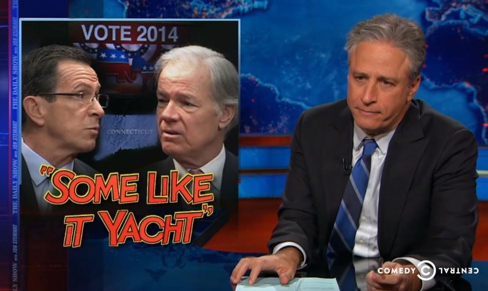 Watch Jon Stewart's Favorite Midterms Batsh*t Moments (Video)