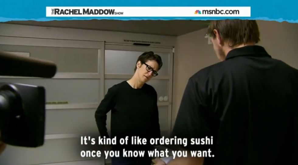 Let's Go Weed Shopping In Denver With Rachel Maddow (Video)