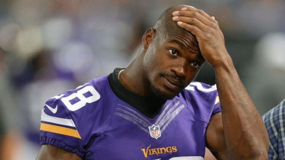 And Then There Was That Other Time Baby-beater Adrian Peterson Gave His Son 'A Whopping'
