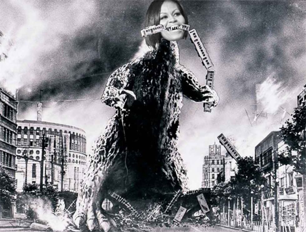 Alex Jones Demands To See Michelle Obama's Long-Form Vagina