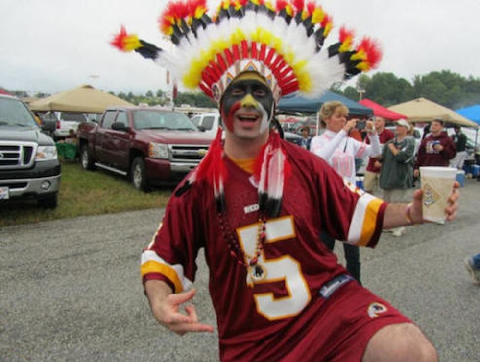 Redskins Name Isn't Racist, Says Moron At Boston Herald