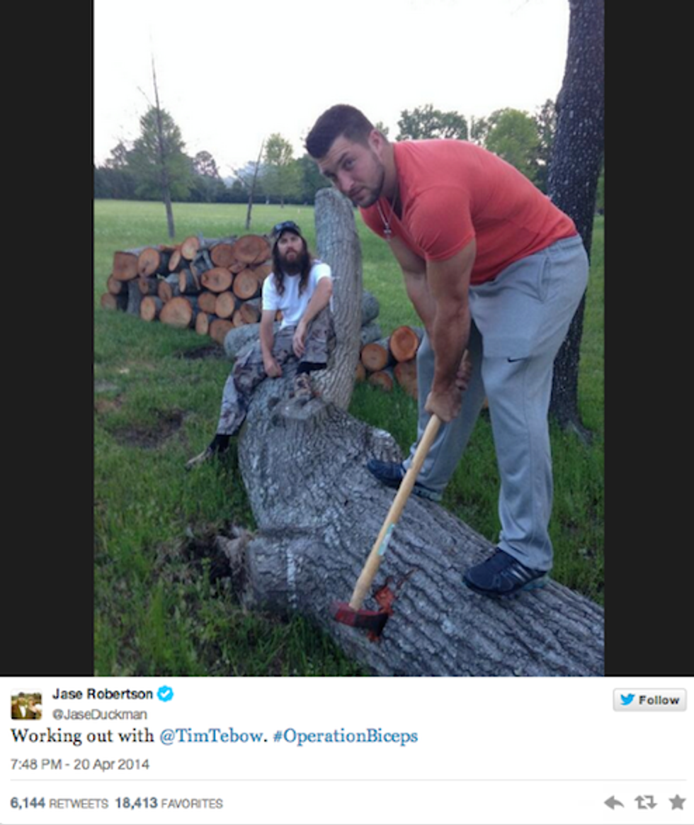 Tim Tebow Will Help You Be The Manliest Jesus Lover Ever Just Like Tim Tebow