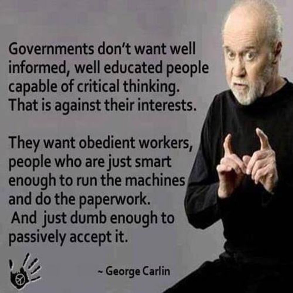 As If Denying Climate Change Wasn't Bad Enough, Heartland Institute Has Now Sinned Against George Carlin
