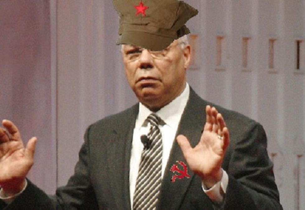 Colin Powell Just The Godless Kenyan Muslin Nazi Marxist Socialist General You Always Thought He Was